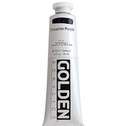 Golden Heavy Body Artist Acrylics - Dioxazine Purple, 2 oz Tube