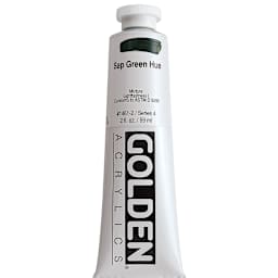 Golden Heavy Body Artist Acrylics - Sap Green Hue, 2 oz Tube