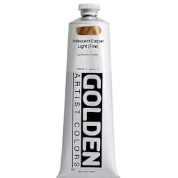 Golden Heavy Body Artist Acrylics - Iridescent Copper Light (Fine), 5 oz tube