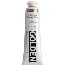 Golden Heavy Body Acrylic Paint - Iridescent Bronze (Fine), 2 oz Tube