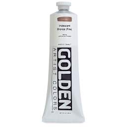Golden Heavy Body Artist Acrylics - Iridescent Bronze (Fine), 5 oz tube