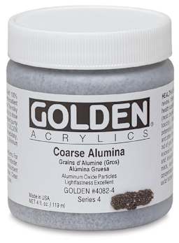 Golden Special Iridescent Acrylics - Coarse Alumina, 4 oz