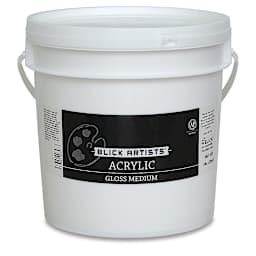 Blick Artists Acrylic Gloss Medium 1 gallon bucket