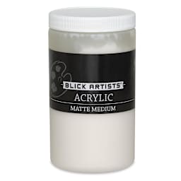 Blick Artists Acrylic Matte Medium 32oz jar