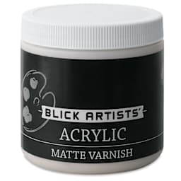 Blick Artists Acrylic Medium - Blick Artists' Acrylic Matte Varnish, 16 oz