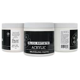 Blick Artists' Acrylic Modeling Paste, 16 oz label