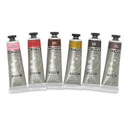 Blick Artists' Acrylic Set - Portrait Color Set, 2 oz Tubes, out of packaging