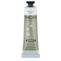 Blick Artists' Acrylic - Iridescent White, 2 oz tube