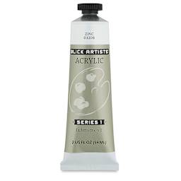 Blick Artists' Acrylic - Zinc Oxide, 2 oz tube