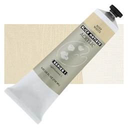 Blick Artists' Acrylic - Buff White, 4.65 oz tube and swatch
