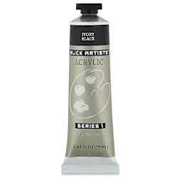 Blick Artists' Acrylic - Ivory Black, 2 oz tube