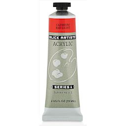 Blick Artists' Acrylic - Cadmium Red Light, 2 oz tube
