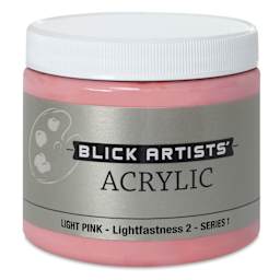 Blick Artists' Acrylic - Light Pink, 16 oz jar