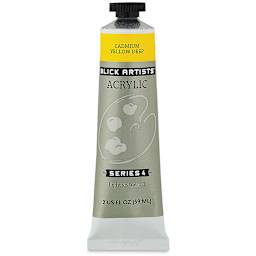 Blick Artists' Acrylic - Cadmium Yellow Deep, 2 oz tube