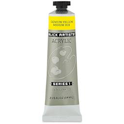 Blick Artists' Acrylic - Cadmium Yellow Medium Hue, 2 oz tube
