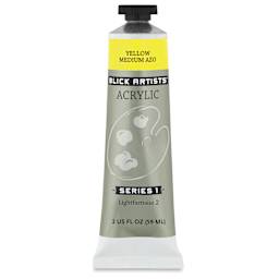 Blick Artists' Acrylic - Yellow Medium Azo, 2 oz tube