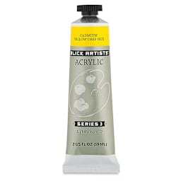Blick Artists' Acrylic - Cadmium Yellow Deep Hue, 2 oz tube