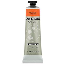 Blick Artists' Acrylic - Cadmium Orange, 2 oz tube