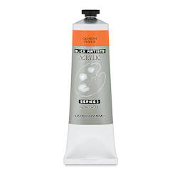 Blick Artists' Acrylic - Cadmium Orange, 4.65 oz tube