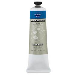 Blick Artists' Acrylic - Brilliant Blue, 4.65 oz tube