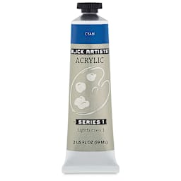 Blick Artists' Acrylic - Cyan, 2 oz tube