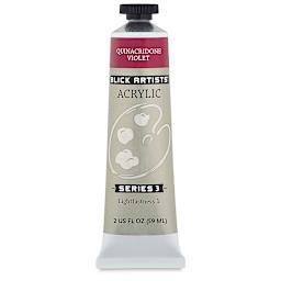 Blick Artists' Acrylic - Quinacridone Violet, 2 oz tube