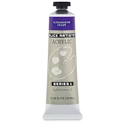 Blick Artists' Acrylic - Ultramarine Violet, 2 oz tube