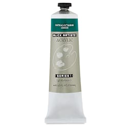 Blick Artists' Acrylic - Phthalo Green (Blue Shade), 4.65 oz tube