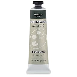 Blick Artists' Acrylic - Sap Green Hue, 2 oz tube