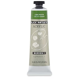 Blick Artists' Acrylic - Chromium Oxide Green, 2 oz tube