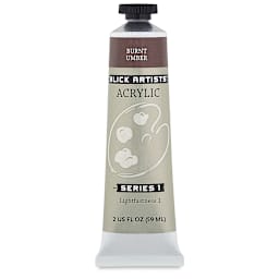 Blick Artists' Acrylic - Burnt Umber, 2 oz tube