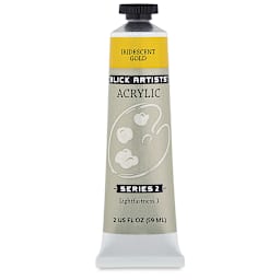 Blick Artists' Acrylic - Iridescent Gold, 2 oz tube