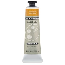 Blick Artists' Acrylic - Iridescent Rich Gold, 2 oz tube