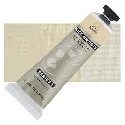 Blick Artists' Acrylic - Buff White, 2 oz tube and swatch