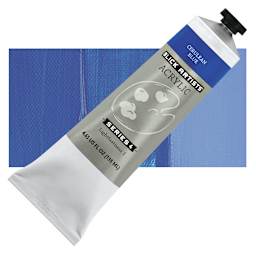 Blick Artists' Acrylic - Cerulean Blue, 4.65 oz tube and swatch