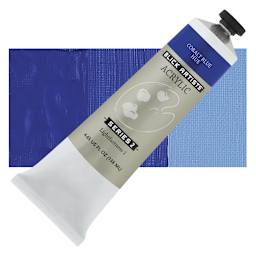 Blick Artists' Acrylic - Cobalt Blue Hue, 4.65 oz tube and swatch