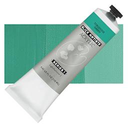 Blick Artists' Acrylic - Turquoise Green, 4.65 oz tube and swatch