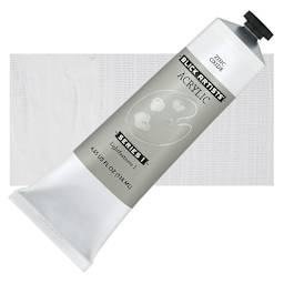 Blick Artists' Acrylic - Zinc Oxide, 4.65 oz tube and swatch