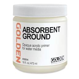 Golden Absorbent Ground - Front of 16 oz jar shown