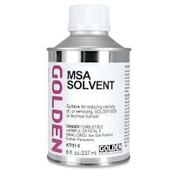 Golden MSA Solvent - 8 oz can
