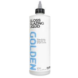 Golden Acrylic Glazing Liquid - Gloss, 16 oz bottle