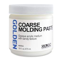 Golden Molding Paste Medium - Coarse, 16 oz jar