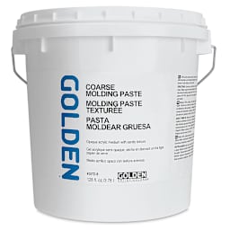 Golden Molding Paste Medium - Coarse, 128 oz tub