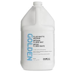 Golden Fluid Medium - Matte, 128 oz jug