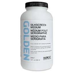 Golden Silkscreen Medium, 32 oz jar