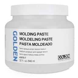 Golden Molding Paste Medium - 32 oz jar