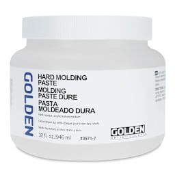Golden Hard Molding Paste Medium - 32 oz jar