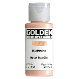 Golden Fluid Acrylic - Titan Mars Pale, 1 oz bottle