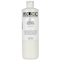 Golden Fluid Acrylics - Iridescent Pearl (Fine), 16 oz bottle