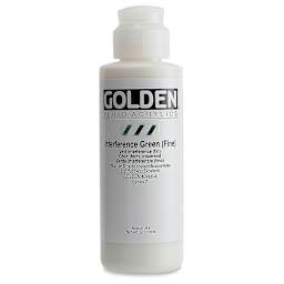 Golden Fluid Acrylics - Intereference Green (Fine), 4 oz bottle